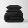 Sleeptime Dekbed zonder Overtrek Diamond 240x200 – Incl. Kussenslopen – Wasbaar – Zwart