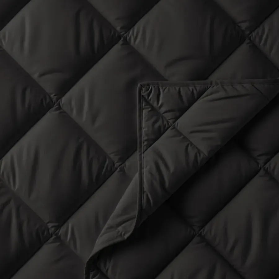 Sleeptime Dekbed zonder Overtrek Diamond 240x200 – Incl. Kussenslopen – Wasbaar – Zwart