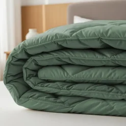 Dekbedden-Sleeptime Dekbed zonder Overtrek Diamond 240x200 – Incl. Kussenslopen – Wasbaar – Groen