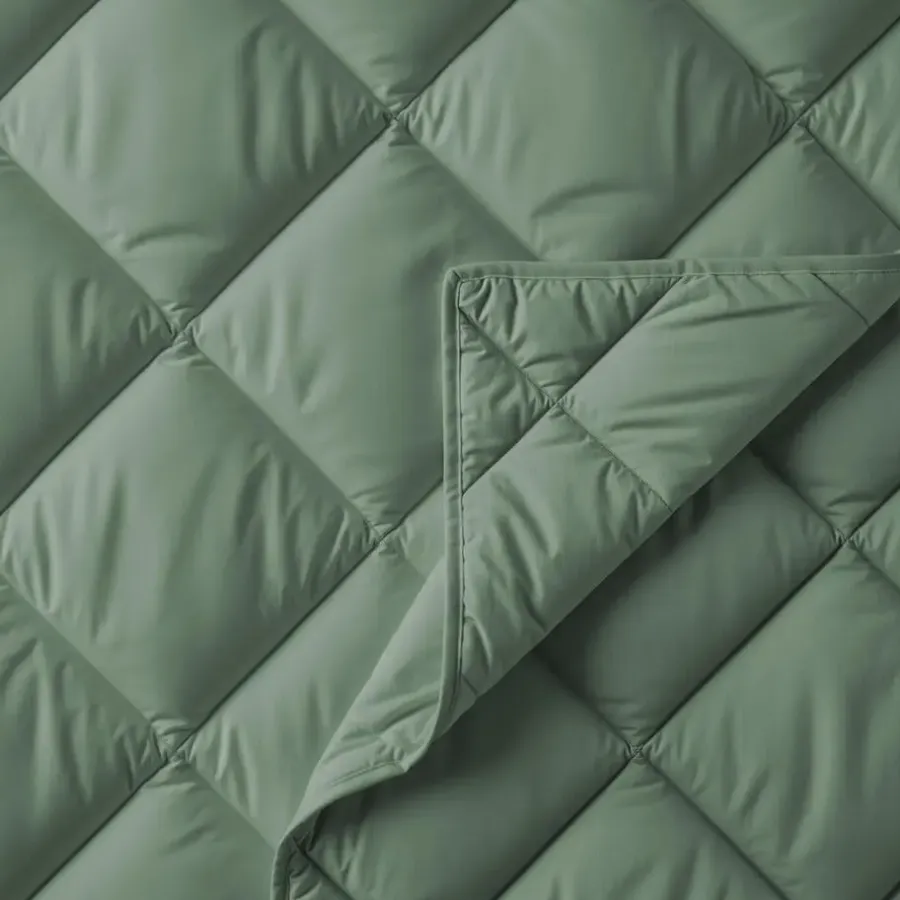 Dekbedden-Sleeptime Dekbed zonder Overtrek Diamond 240x200 – Incl. Kussenslopen – Wasbaar – Groen