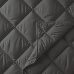 Dekbedden-Sleeptime Dekbed zonder Overtrek Diamond 140x200 – Met Kussenslopen – Wasbaar – Antraciet