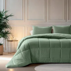 Sleeptime Dekbed zonder Overtrek Velvet 240x200 – Superzacht & Wasbaar – Groen