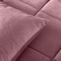 Sleeptime Dekbed zonder Overtrek Velvet 240x200 – Superzacht & Wasbaar – Roze