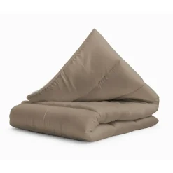 Sleeptime Dekbed zonder Overtrek 240x200 – Incl. Kussenslopen – Wasbaar – Taupe