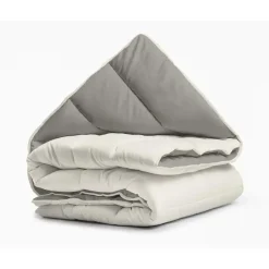 Sleeptime Dekbed zonder Overtrek 140x200 – Incl. Kussenslopen – Wasbaar – Crème/Kaki