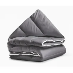 Loveseats-Sleeptime Dekbed zonder Overtrek 200x200 – Incl. Kussenslopen – Wasbaar – Antraciet