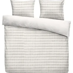 Lits-Jumeaux Dekbedovertrekken-Leen Bakker Dekbedovertrek Brylin - off-white - 240x200/220 cm