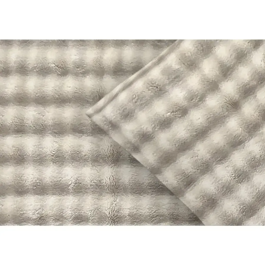 Leen Bakker Dekbedovertrek Brylin - zand - 140x200/220 cm