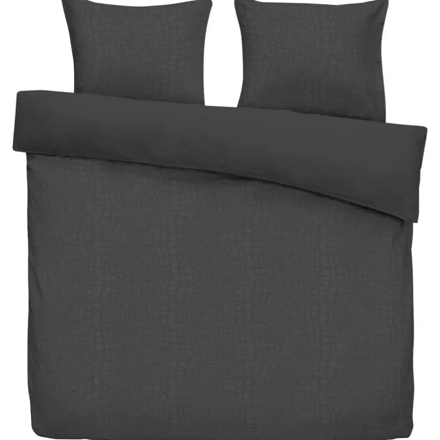Byrklund Dekbedovertrek Cozy Contour - antraciet - 200x220 cm