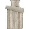 Leen Bakker Dekbedovertrek Felix - zand/taupe - 140x200/220 cm