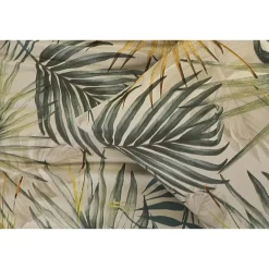Leen Bakker Dekbedovertrek Fenna - zand/groen 140x220 cm