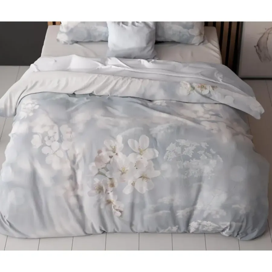 2-Persoons Dekbedovertrekken-Sleeptime Dekbedovertrek Frost Nature 200x220 – Zacht & Ademend – Incl. 2 Kussenslopen