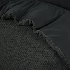 Sleeptime Dekbedovertrek Fur Teddy 240x220 – Fluweelzacht & Knus Design – Antraciet