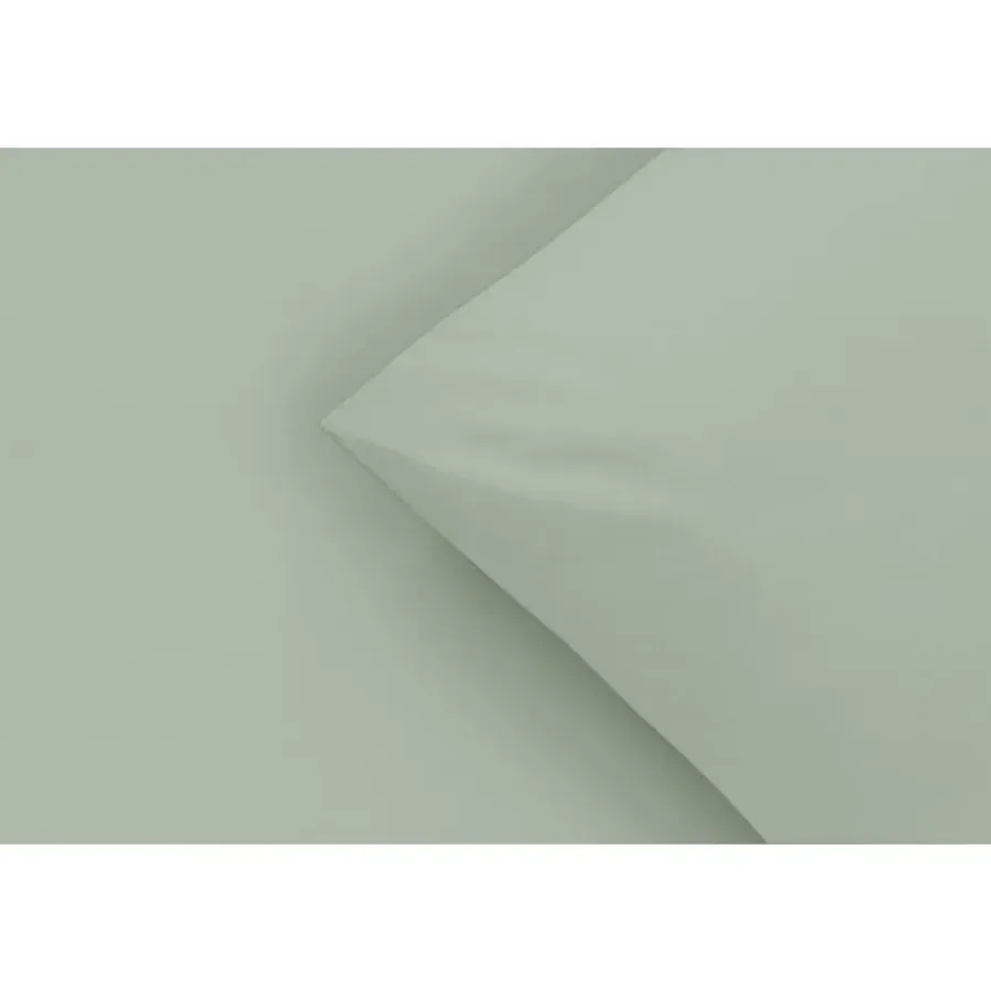 Dekbedovertrekken|Lits-Jumeaux Dekbedovertrekken-Leen Bakker Dekbedovertrek Luka - groen - 240x200/220 cm