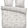 Leen Bakker Dekbedovertrek Noalyn - off-white/taupe - 240x200/220 cm