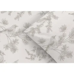 Leen Bakker Dekbedovertrek Noalyn - off-white/taupe - 240x200/220 cm