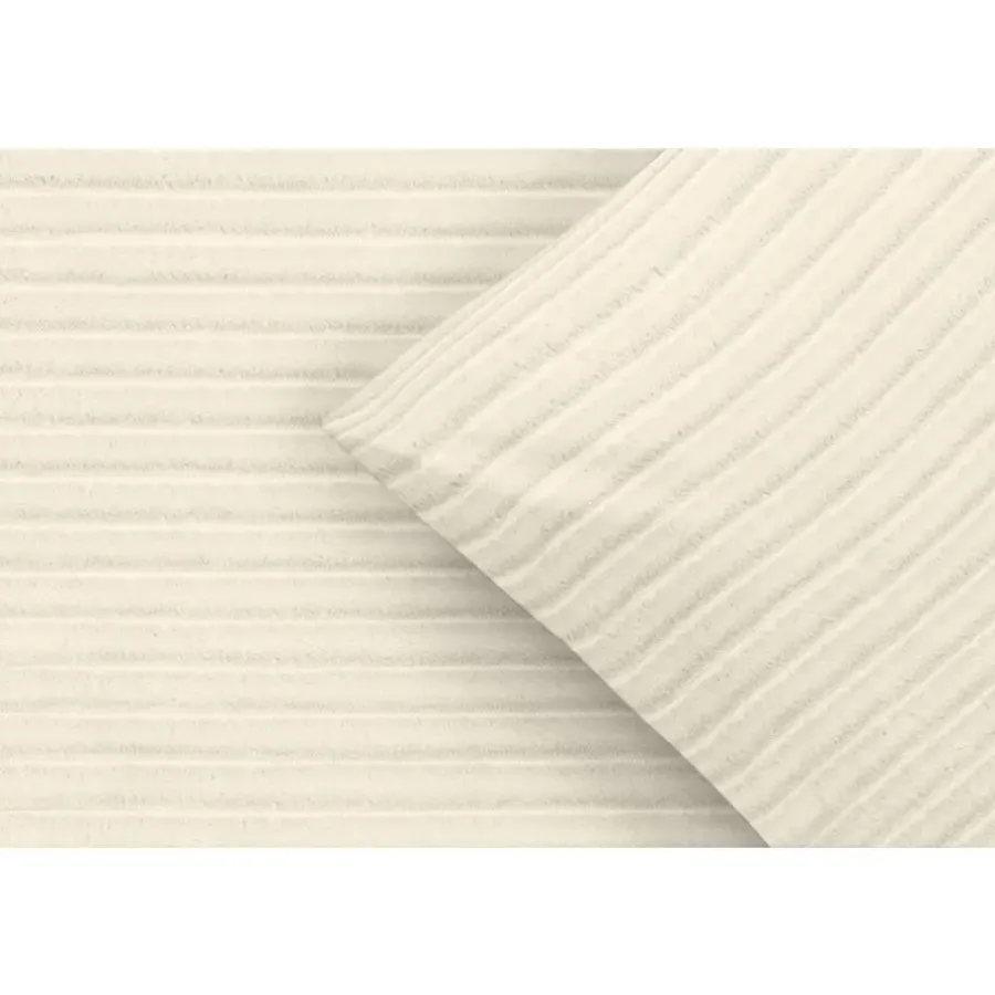 Dekbedovertrekken|2-Persoons Dekbedovertrekken-Byrklund Dekbedovertrek Pluch Lines - off-white - 200x220 cm