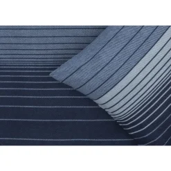 Leen Bakker Dekbedovertrek Stockholm - blauw - 240x200/220 cm