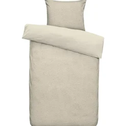 Dekbedovertrekken|1-Persoons Dekbedovertrekken-Byrklund Dekbedovertrek Teddy Favorite Fuzzle - taupe - 140x220 cm