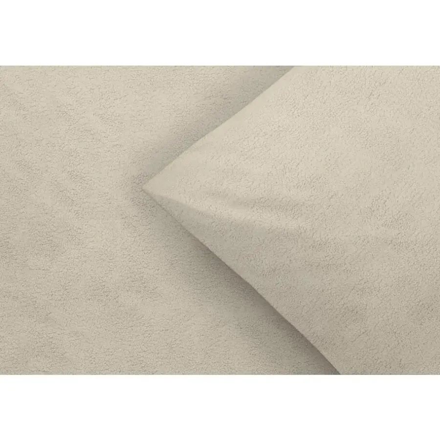 Dekbedovertrekken|1-Persoons Dekbedovertrekken-Byrklund Dekbedovertrek Teddy Favorite Fuzzle - taupe - 140x220 cm