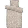 Leen Bakker Dekbedovertrek Tobias - zand/taupe - 140x200/220 cm