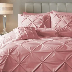 Sleeptime Dekbedovertrek Velvet 200x220 – Fluweelzacht & Luxe Pintuck Design