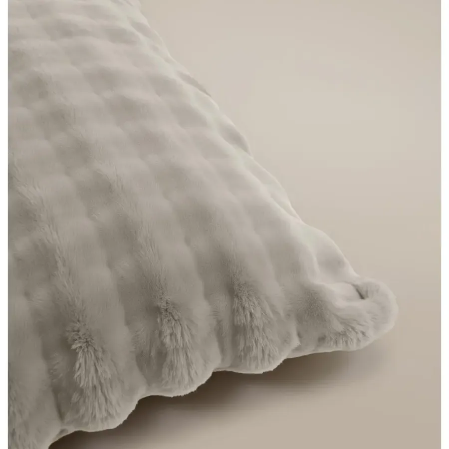 Sleeptime Dekbedovertrek 240x220 – Pompom Design & Warm Flanel Fleece - Beige