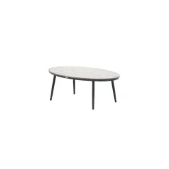 Garden Impressions 5-delige loungeset Ridge –4 luxe lounge fauteuils inclusief salontafel