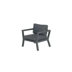 Garden Impressions 5-delige loungeset Ridge –4 luxe lounge fauteuils inclusief salontafel