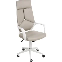 Leen Bakker DELIGHT - Bureaustoel - Taupe - Kunstleer