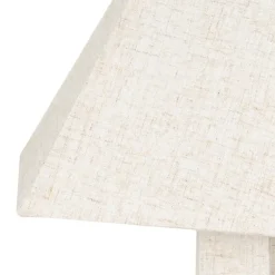 Staande Lampen-Leen Bakker DEMBI - Staande lamp - Lichtbeige - Stof