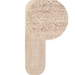 Leen Bakker DEMIRCI - Laagpolig vloerkleed - Beige - 80 x 300 cm - Jute