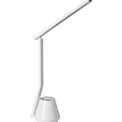Bureaulampen|Bureaulampen-Leen Bakker DENEB - Bureaulamp LED - Wit - Synthetisch materiaal