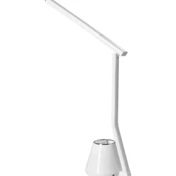 Bureaulampen|Bureaulampen-Leen Bakker DENEB - Bureaulamp LED - Wit - Synthetisch materiaal