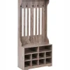 Leen Bakker DENILIQUIM - Schoenenkast - Donkerbruin - Hout