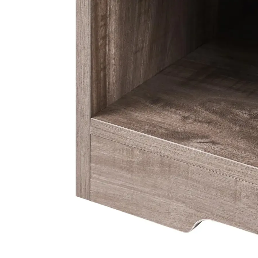 Leen Bakker DENILIQUIM - Schoenenkast - Donkerbruin - Hout
