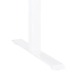Leen Bakker DESTINES - Elektr bureau - Wit/Lichtbruin - 160 x 72 cm - Vezelplaat