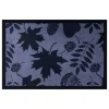 Vica International Deurmat Leaves Shadow antraciet - 40x60 cm