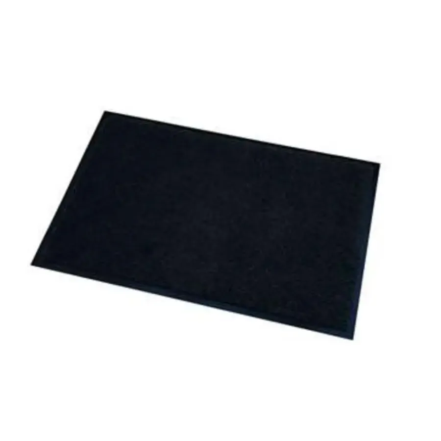 Deurmatten-Merkloos Deurmat Memphis - droogloopmat - zwart - 60 x 80 cm
