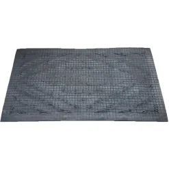 Deurmatten-IVOL Deurmat rubber/kokos 40x70 cm - Ruit