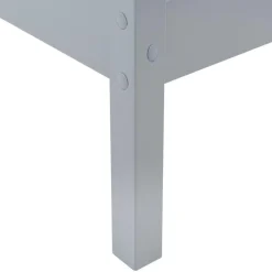 1-Persoons Bedden-Beliani DEVAY - Kinderbed - Grijs - 90 x 200 cm - Grenenhout