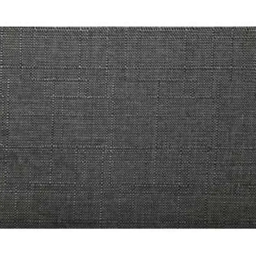 Beliani DINAN - Tweepersoonsbed - Grijs - 160 x 200 cm - Polyester