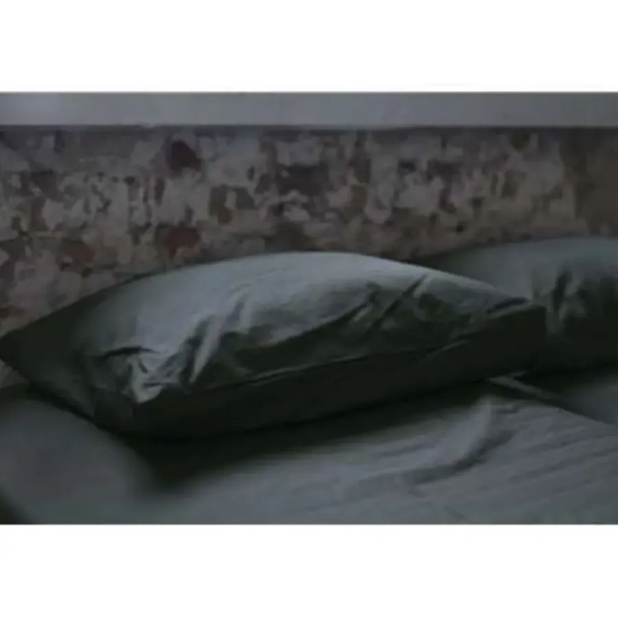Hoeslakens-Dindi Home - Hoeslaken Basic Beauty - 180x200 cm - Zwart