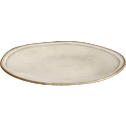 Dinerborden|Borden-Leen Bakker Dinerbord Anna - beige - stoneware - Ø27 cm