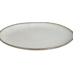 Dinerborden|Borden-Leen Bakker Dinerbord Sophie naturel stoneware Ø27,5 cm