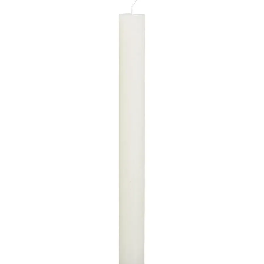 Kaarsen-Leen Bakker Dinerkaars Winterwarm off-white - 6 stuks