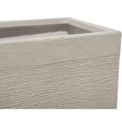 Beliani DION - Bloempot - Lichtbeige - Klei-vezelmengsel