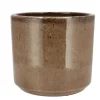 Bloempotten Voor Binnen-DK Design Bloempot model Brown Glaze - taupe - D18 x H20 cm - glanzend