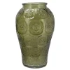 DK Design boeket vaas Circle - glas - olijfgroen - 15 x 25 cm