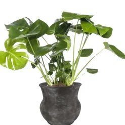 Bloempotten Voor Binnen-DK Design plantenpot - antraciet - voor kamerplant - 34 x 34 cm